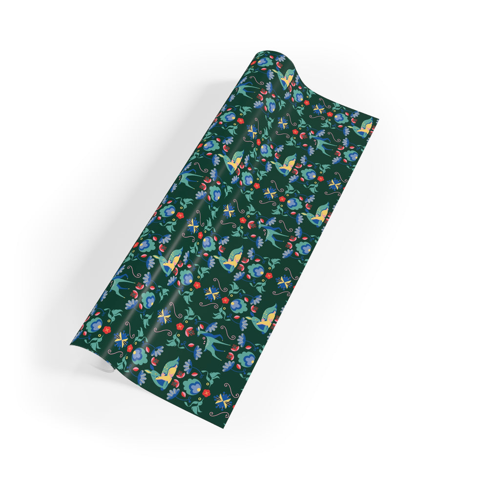 Festive Woodland Gift Wrapping Paper Roll