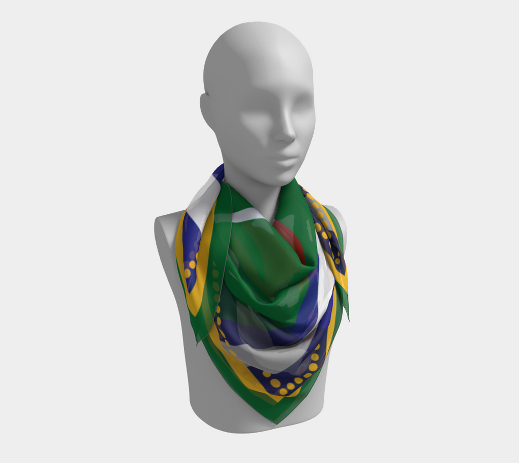 Wine Legs Country Club Art Scarf